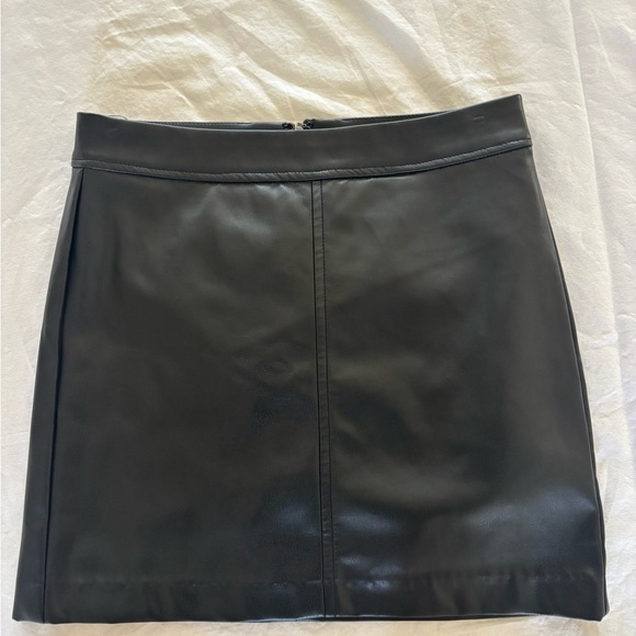 Blank NYC Other - Blank NYC Black Faux Leather Mini Skirt